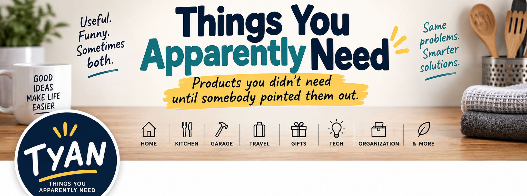 Things You Apparently Need brand artwork